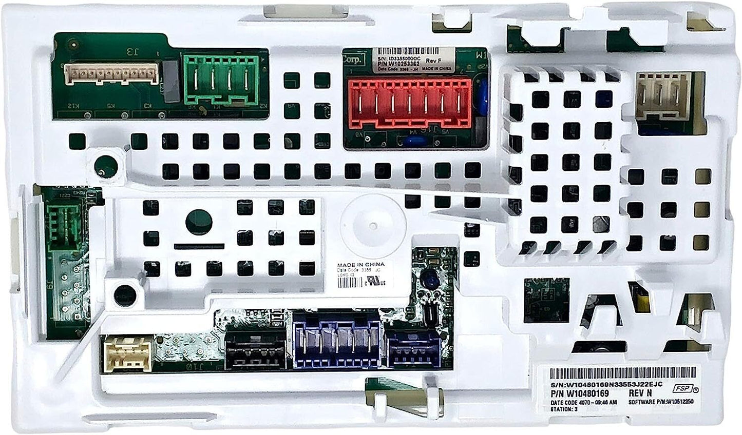 Electronic Main Control Board W10480169  2684289 W10438102 W10445381