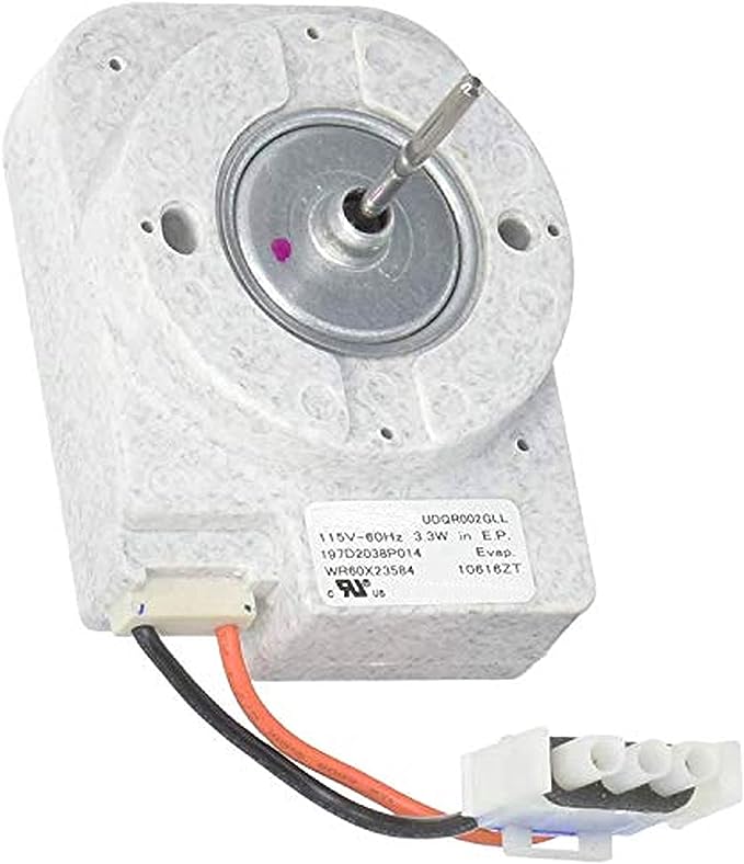 WR60X31522 Refrigerator Evaporator Fan Motor UDQR002GLL WR60X10141