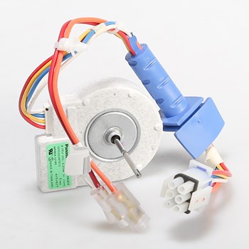 UDQT26GE4 WR23X10467 197D2039P013 Refrigerator Freezer Fan Motor & Wire Harness WR23X10476  1265886