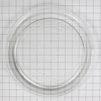 5304440285 Microwave Glass Turntable Tray 13" Diameter Approx. Replacement for and Compatible with Frigidaire Heavy Duty